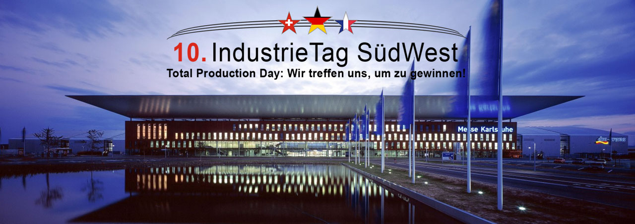 Powertec und Logistics Evolution auf dem IndustrieTag SüdWest am Donnerstag 12. Juli 2018, Messe Karlsruhe