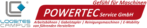 LOGSITES Campus POWERTEC Service GmbH Logo - Wissen schafft Sicherheit